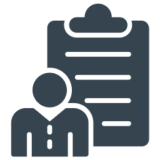 Business checklist symbol